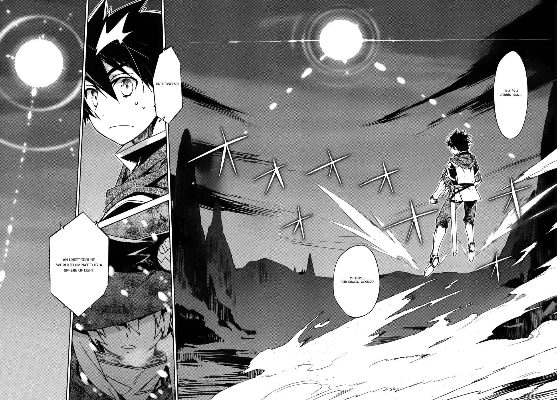 MAOYU : Archenemy and Hero “Become mine, Hero” “I refuse!” Chapter 19 page 47