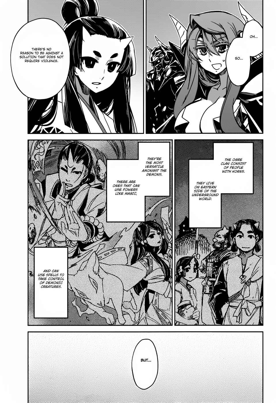 MAOYU : Archenemy and Hero “Become mine, Hero” “I refuse!” Chapter 26 page 36