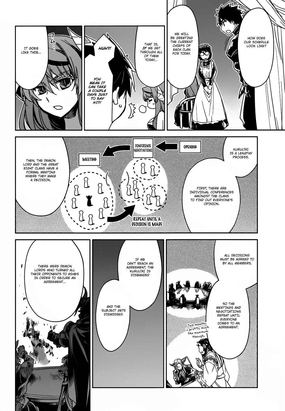 MAOYU : Archenemy and Hero “Become mine, Hero” “I refuse!” Chapter 26 page 7