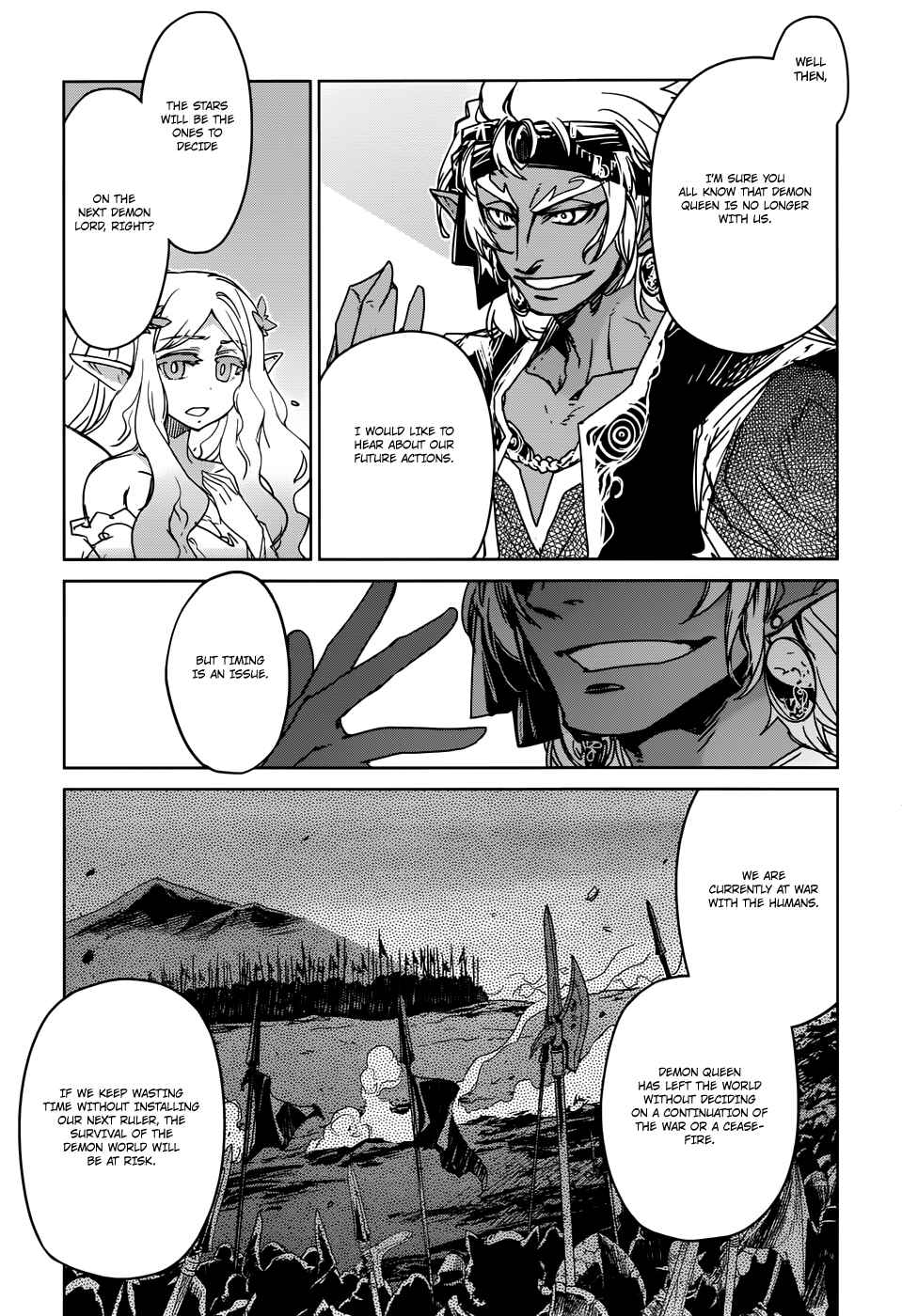 MAOYU : Archenemy and Hero “Become mine, Hero” “I refuse!” Chapter 29 page 25