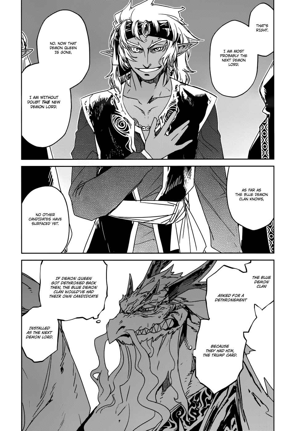 MAOYU : Archenemy and Hero “Become mine, Hero” “I refuse!” Chapter 29 page 27