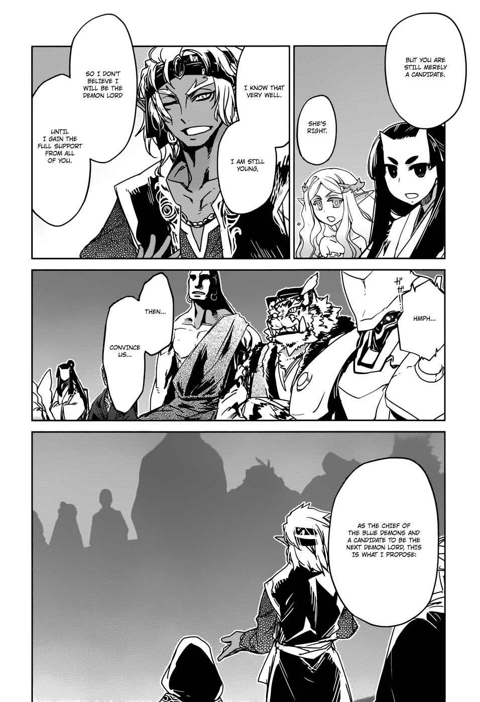 MAOYU : Archenemy and Hero “Become mine, Hero” “I refuse!” Chapter 29 page 28