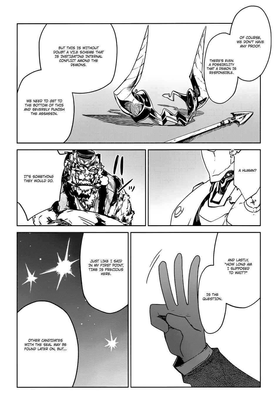 MAOYU : Archenemy and Hero “Become mine, Hero” “I refuse!” Chapter 29 page 30
