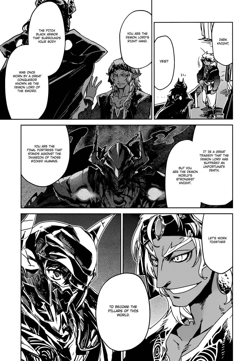 MAOYU : Archenemy and Hero “Become mine, Hero” “I refuse!” Chapter 29 page 33
