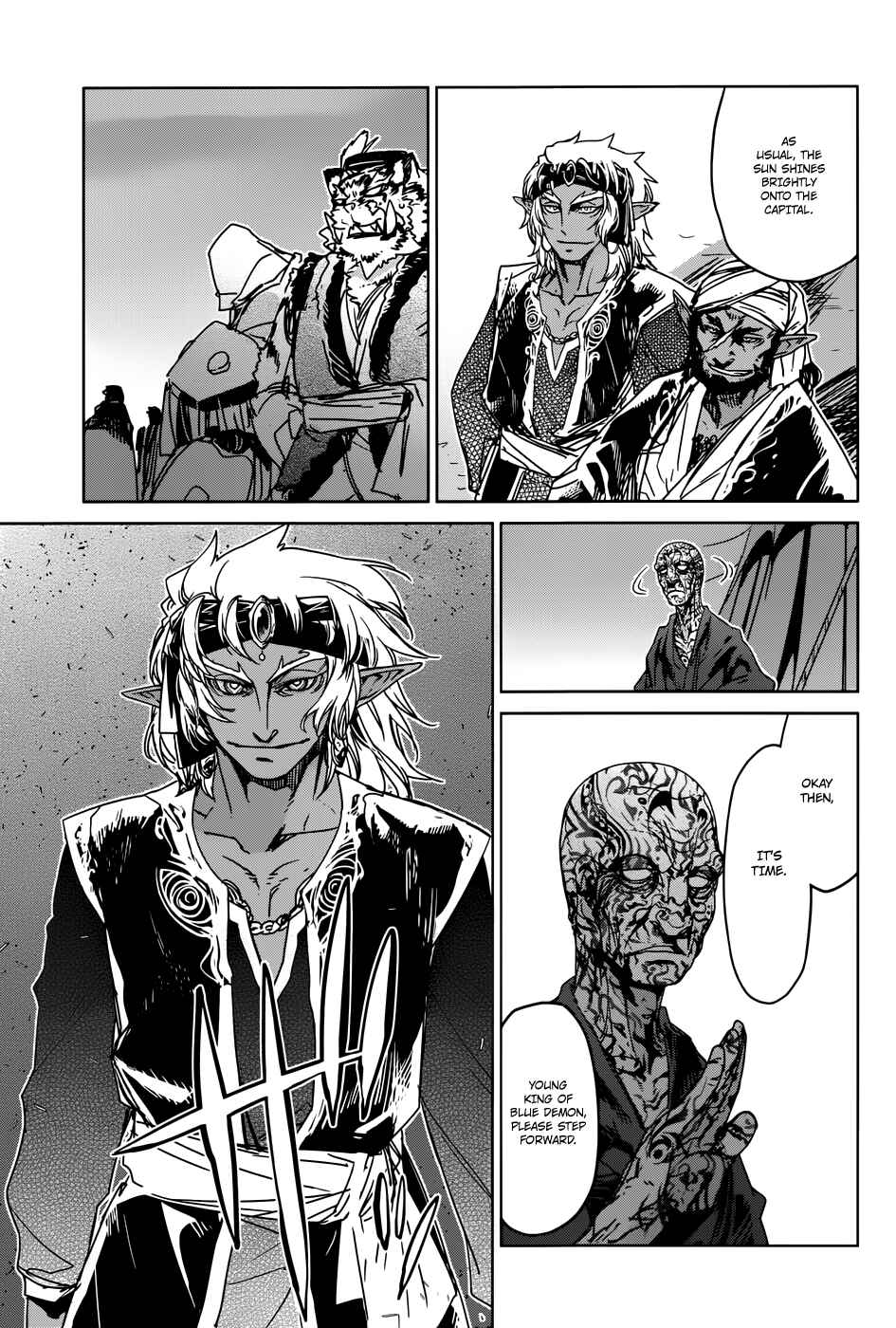 MAOYU : Archenemy and Hero “Become mine, Hero” “I refuse!” Chapter 29 page 37