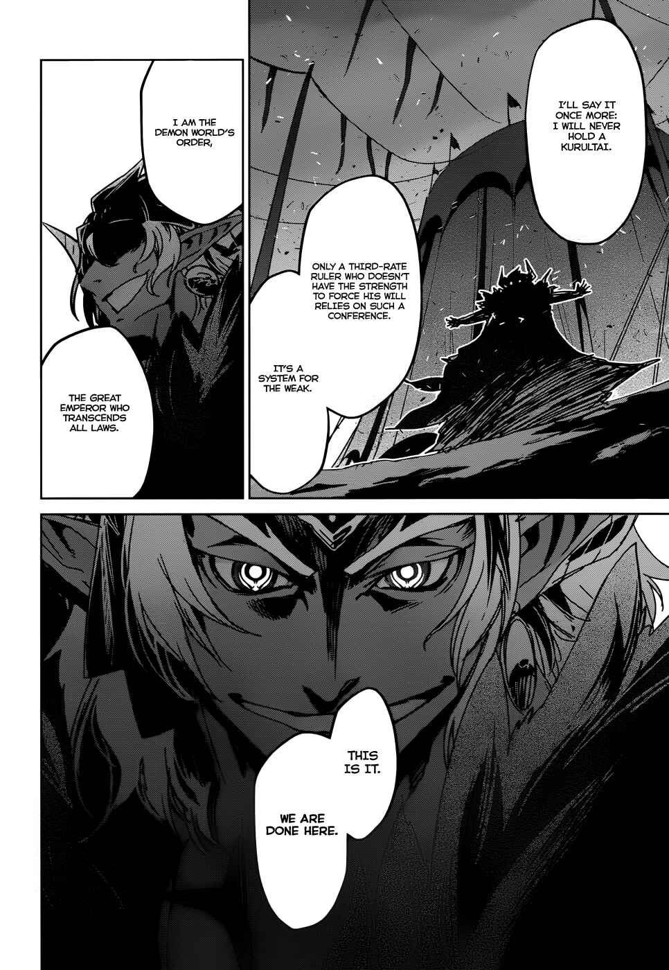 MAOYU : Archenemy and Hero “Become mine, Hero” “I refuse!” Chapter 29 page 52