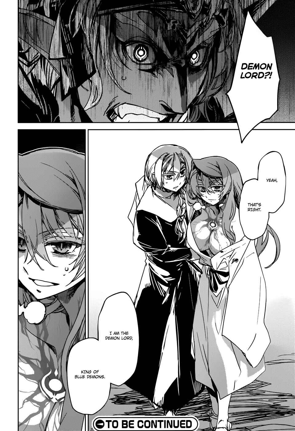 MAOYU : Archenemy and Hero “Become mine, Hero” “I refuse!” Chapter 29 page 54
