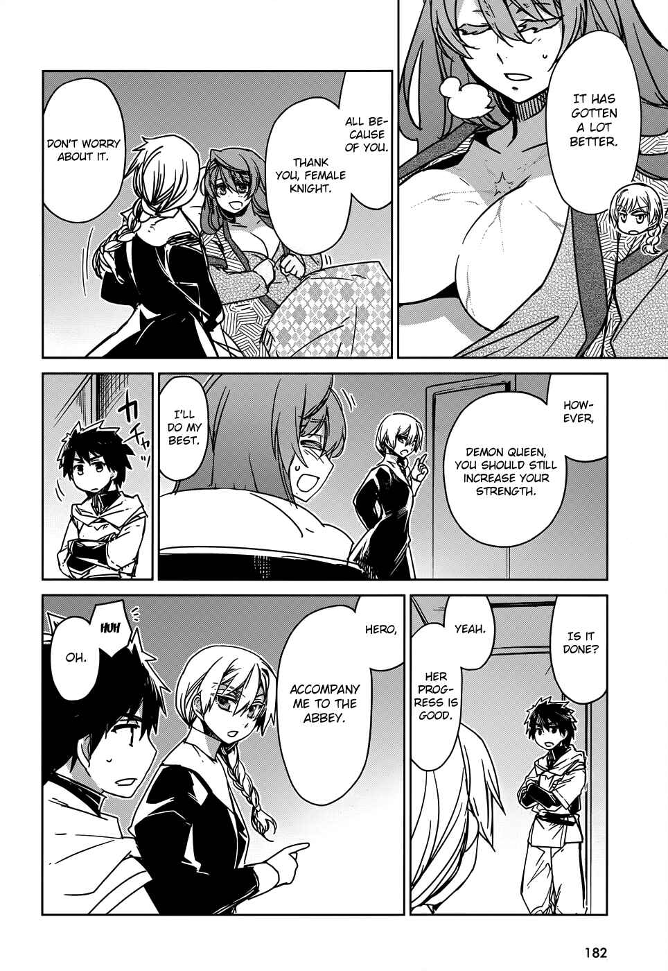 MAOYU : Archenemy and Hero “Become mine, Hero” “I refuse!” Chapter 32 page 20