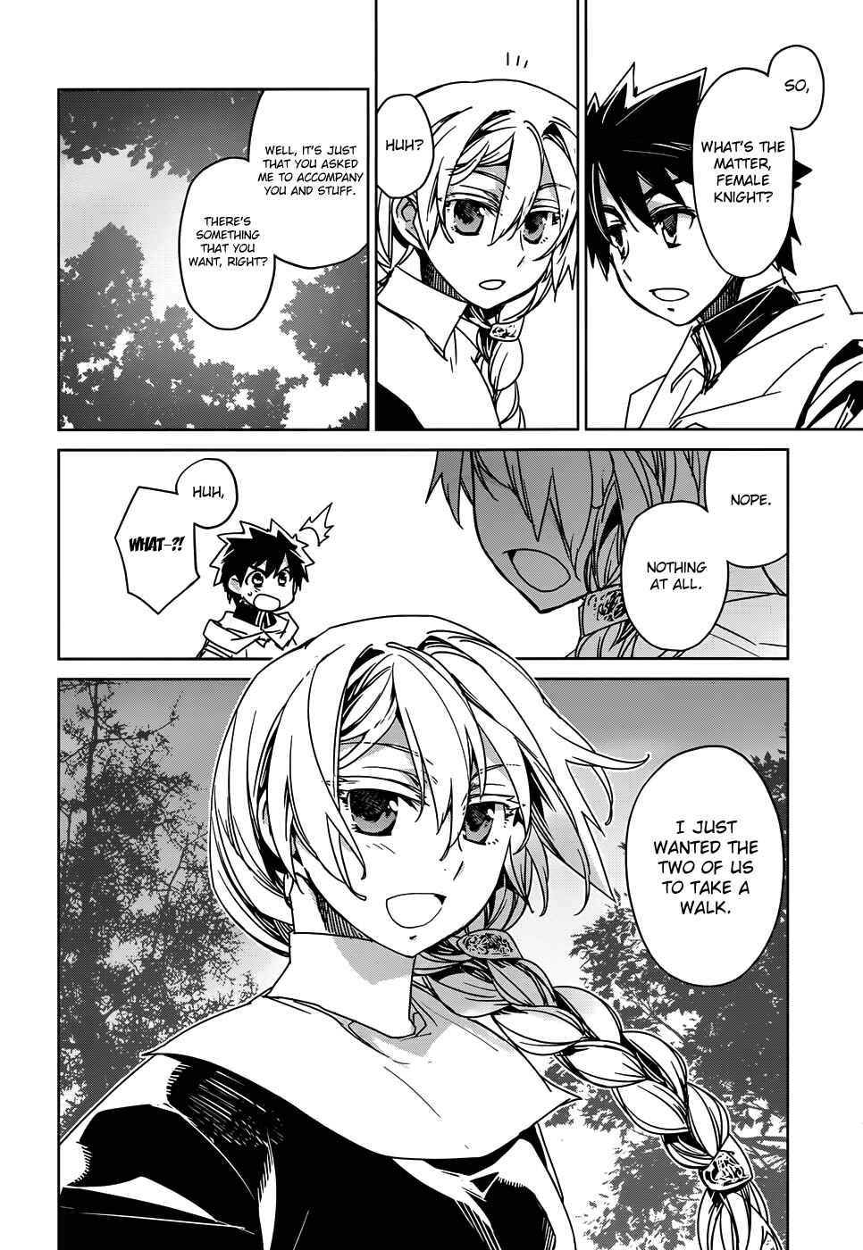 MAOYU : Archenemy and Hero “Become mine, Hero” “I refuse!” Chapter 32 page 22