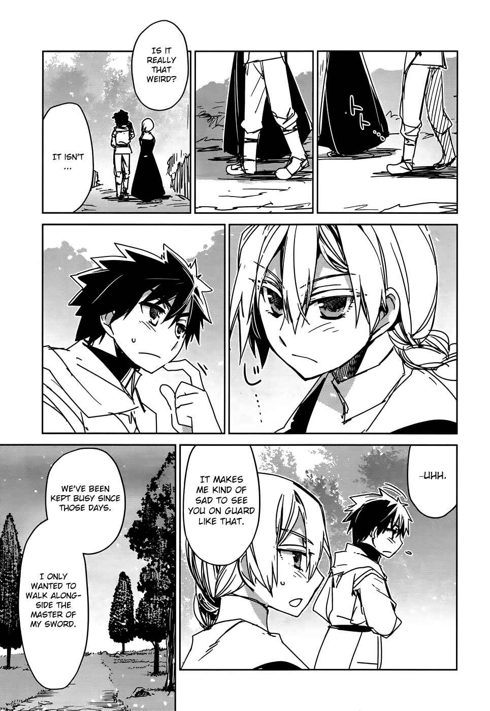 MAOYU : Archenemy and Hero “Become mine, Hero” “I refuse!” Chapter 32 page 23