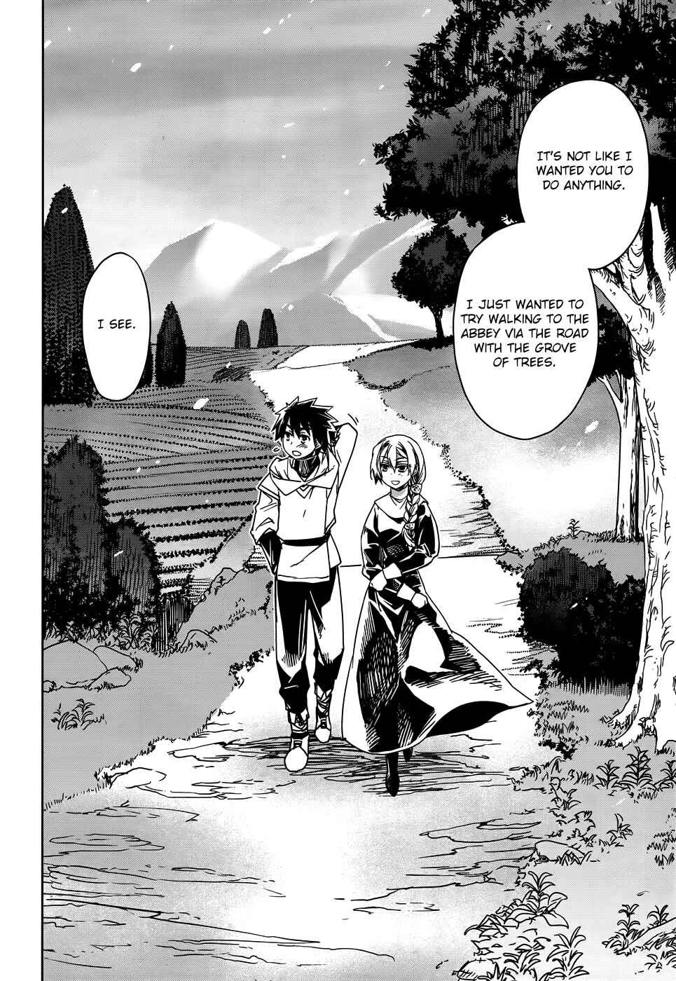 MAOYU : Archenemy and Hero “Become mine, Hero” “I refuse!” Chapter 32 page 24
