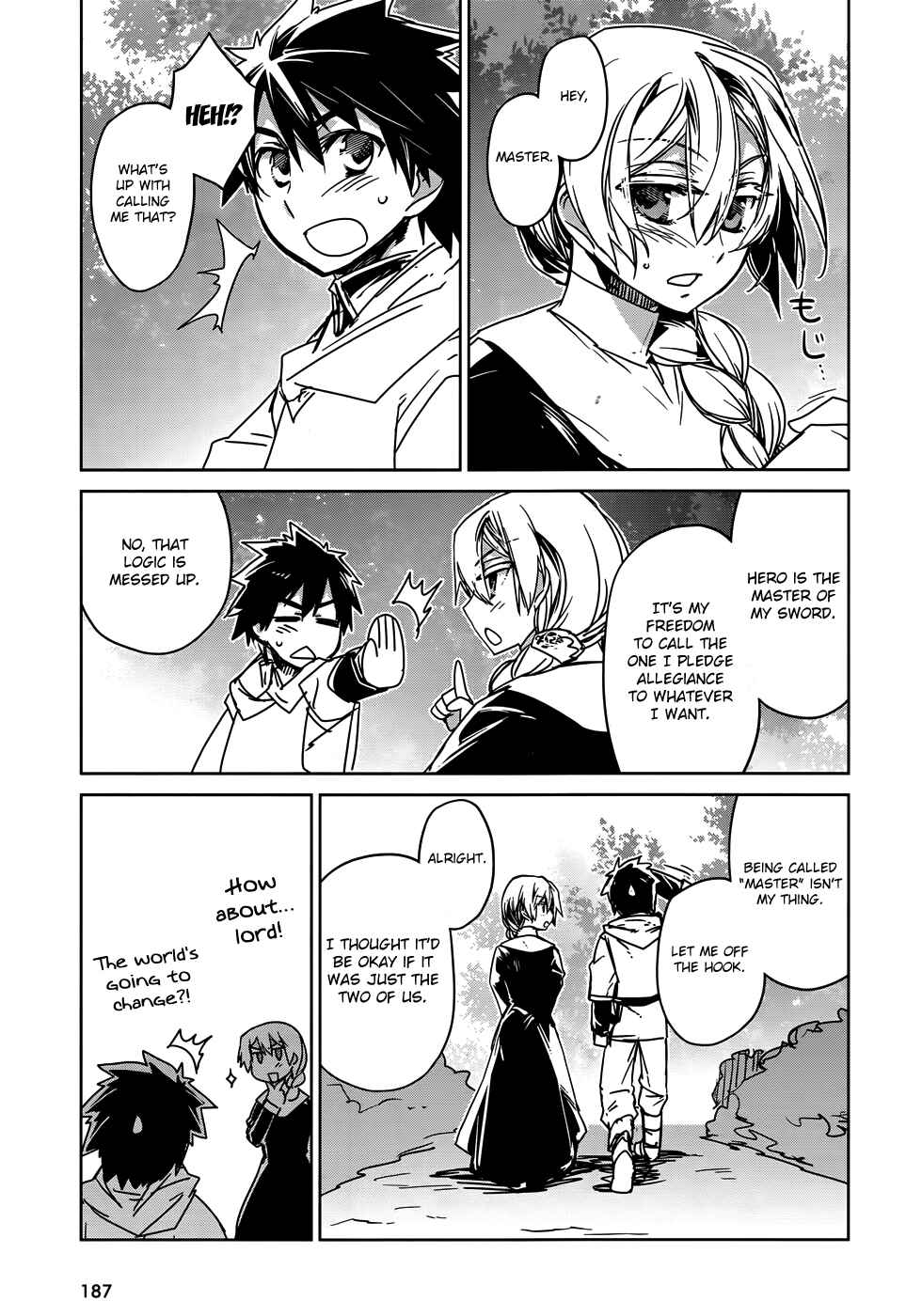 MAOYU : Archenemy and Hero “Become mine, Hero” “I refuse!” Chapter 32 page 25