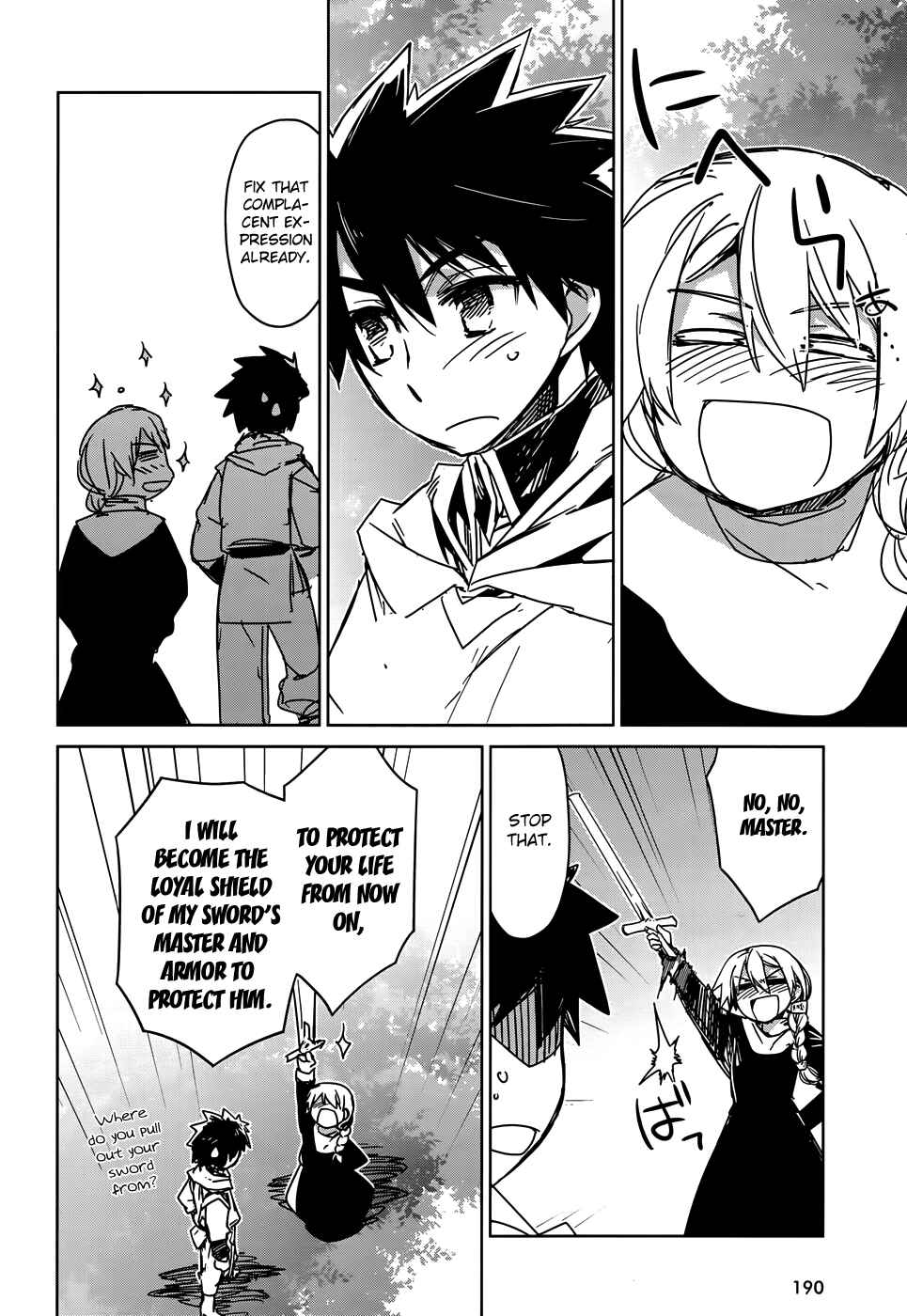 MAOYU : Archenemy and Hero “Become mine, Hero” “I refuse!” Chapter 32 page 28