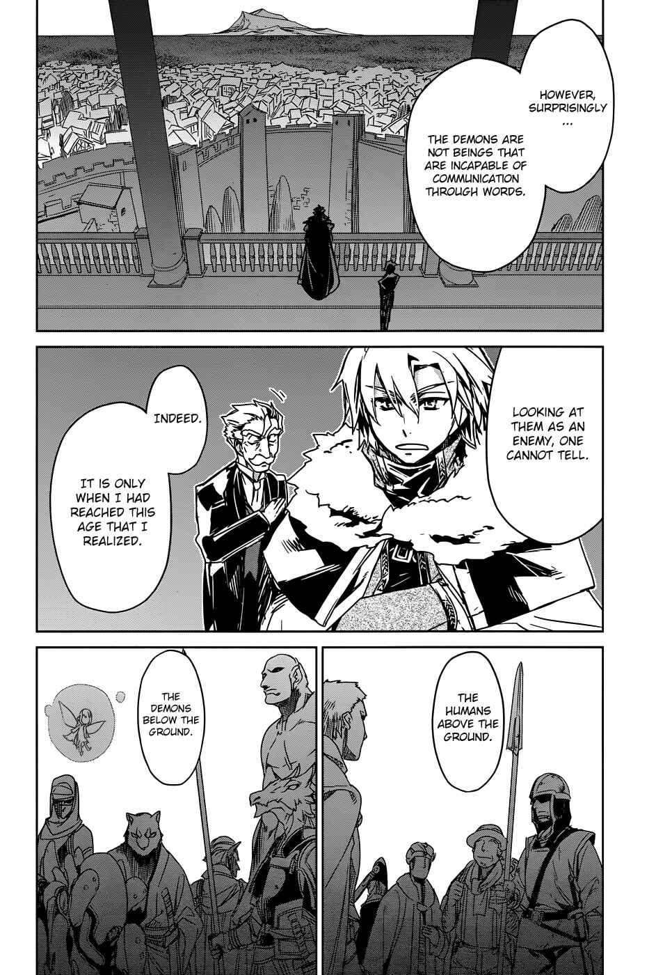 MAOYU : Archenemy and Hero “Become mine, Hero” “I refuse!” Chapter 32 page 34
