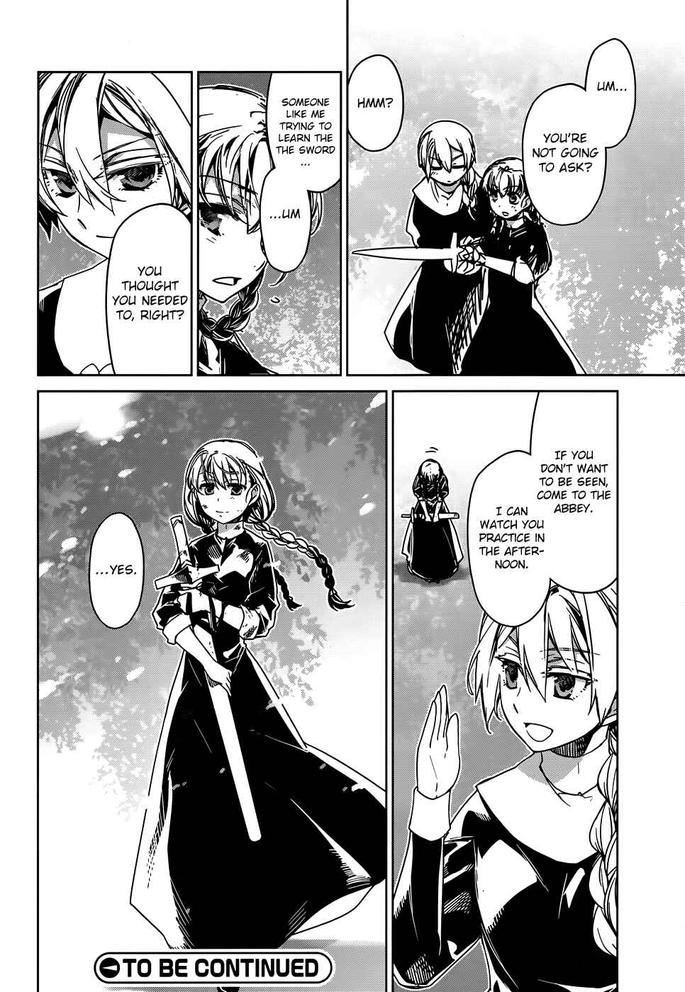MAOYU : Archenemy and Hero “Become mine, Hero” “I refuse!” Chapter 32 page 40