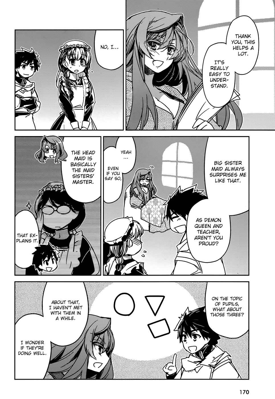 MAOYU : Archenemy and Hero “Become mine, Hero” “I refuse!” Chapter 32 page 8