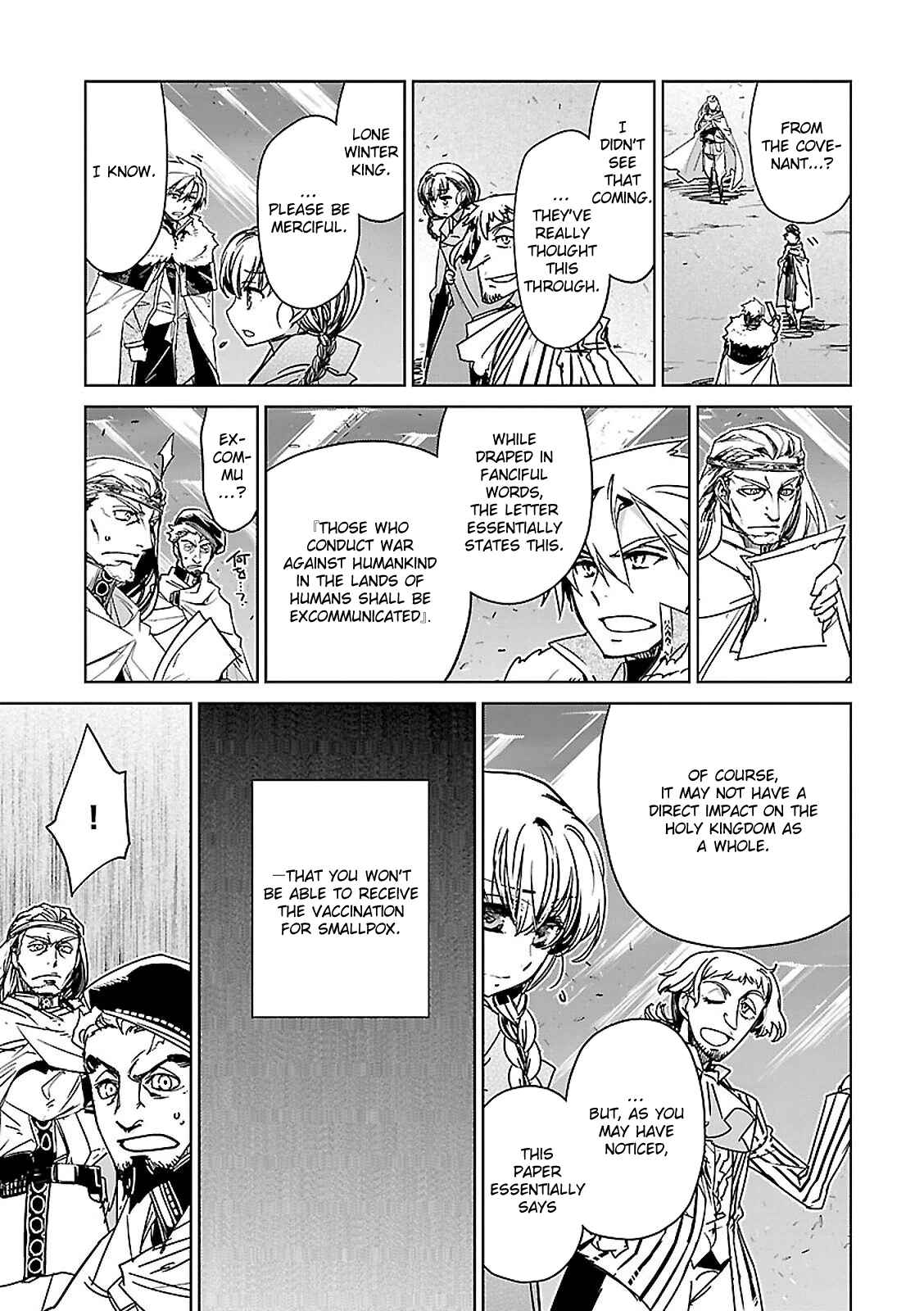 MAOYU : Archenemy and Hero “Become mine, Hero” “I refuse!” Chapter 56 page 23