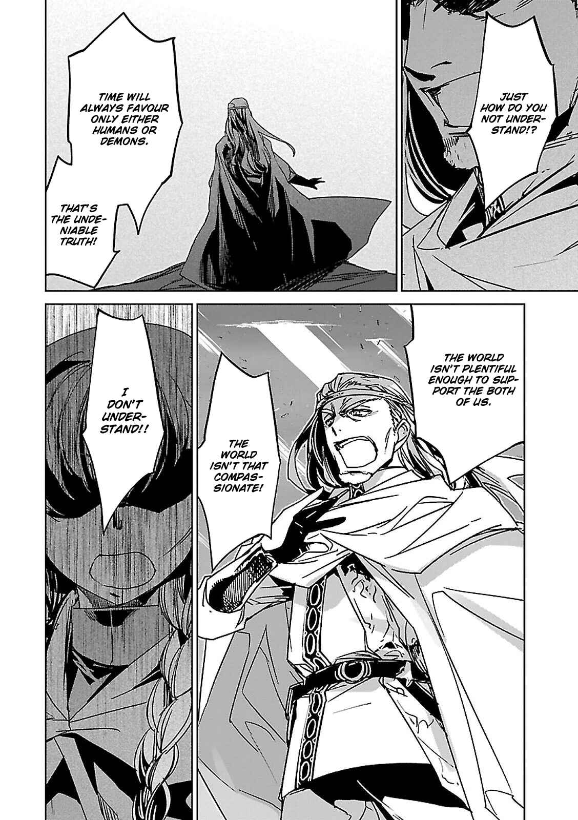 MAOYU : Archenemy and Hero “Become mine, Hero” “I refuse!” Chapter 56 page 26