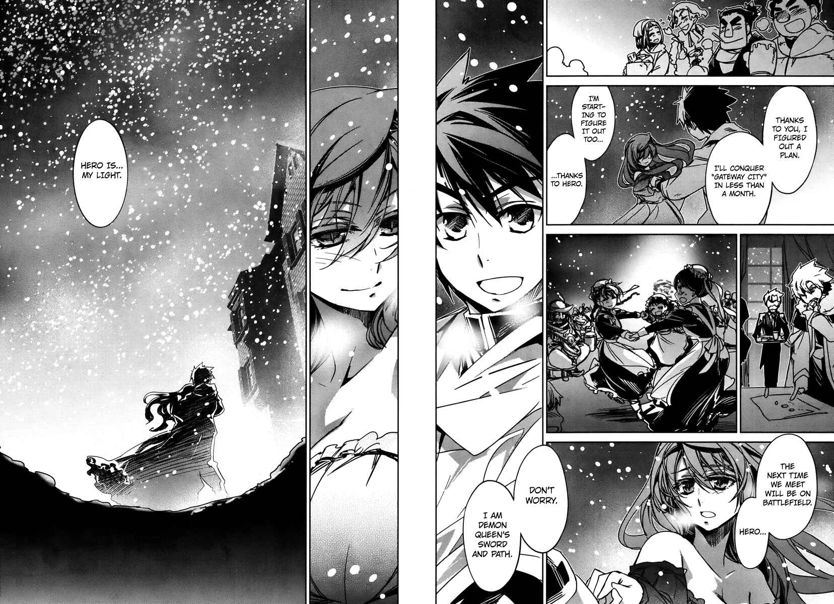 MAOYU : Archenemy and Hero “Become mine, Hero” “I refuse!” Chapter 8 page 29