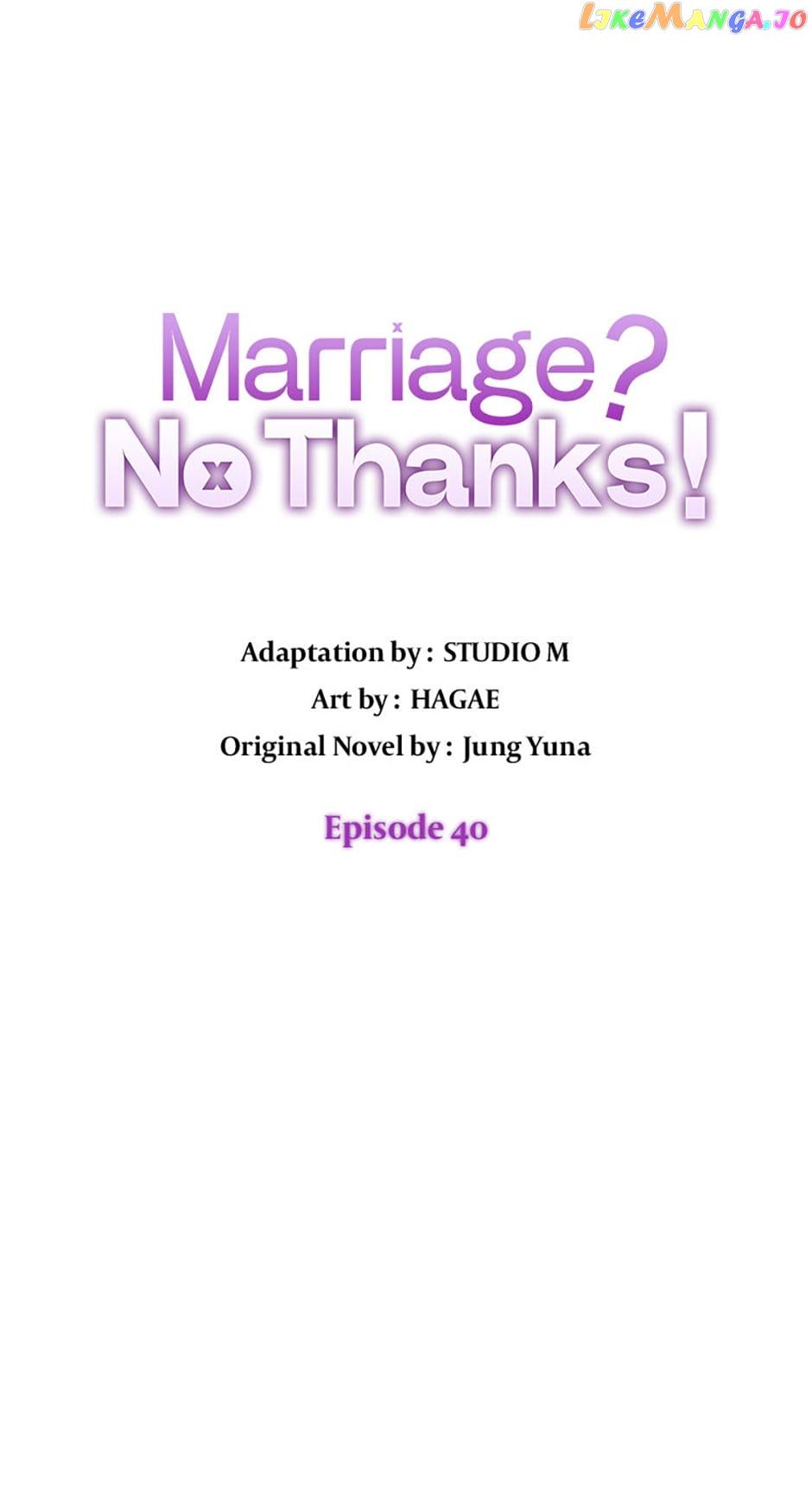 Marriage? No Thanks! Chapter 40 page 5