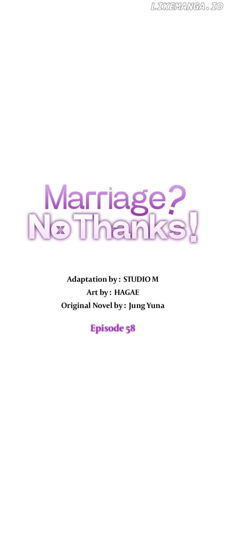 Marriage? No Thanks! Chapter 58 page 19