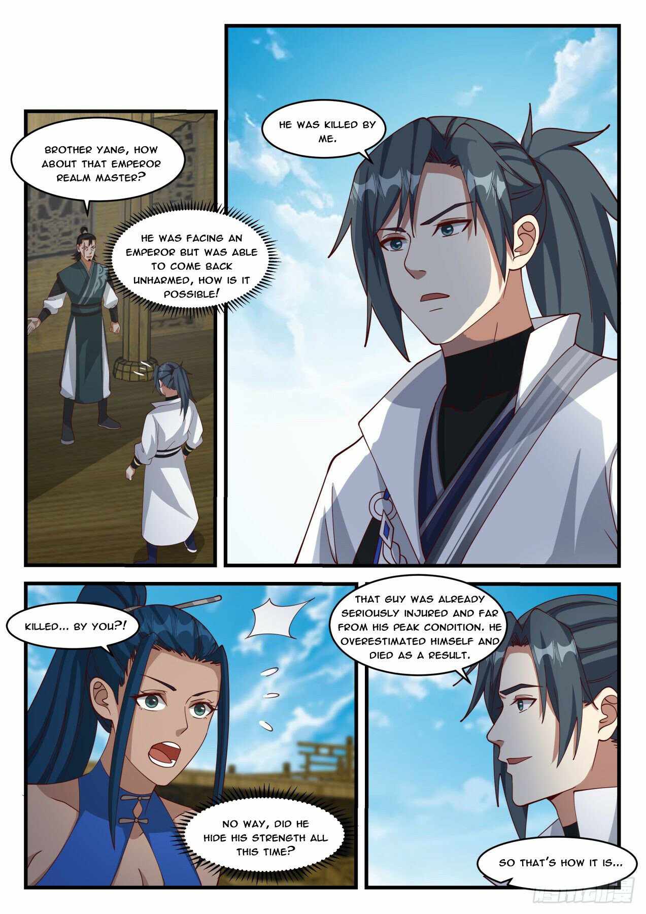 Martial Peak Chapter 1850 page 1