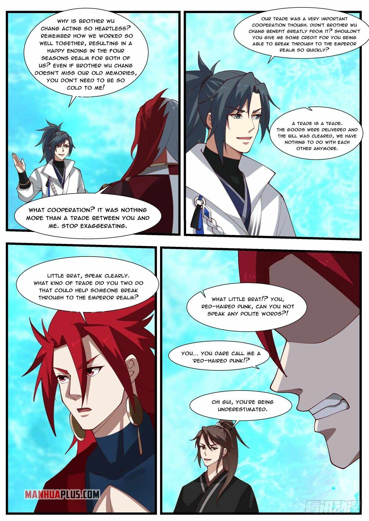 Martial Peak Chapter 1875 page 1