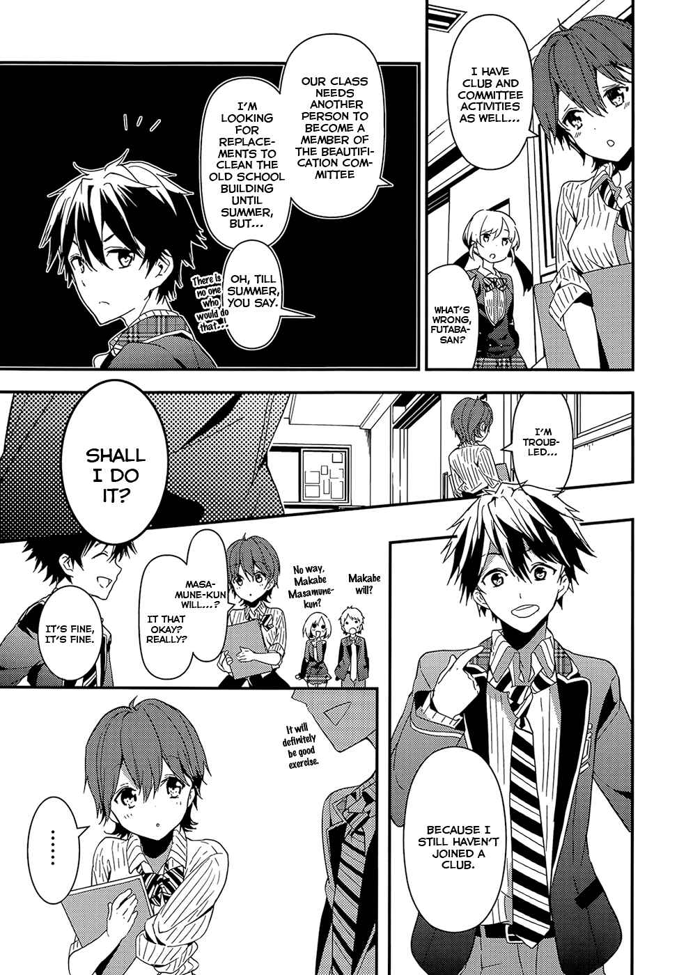 Masamune-kun no Revenge Chapter 3 page 14