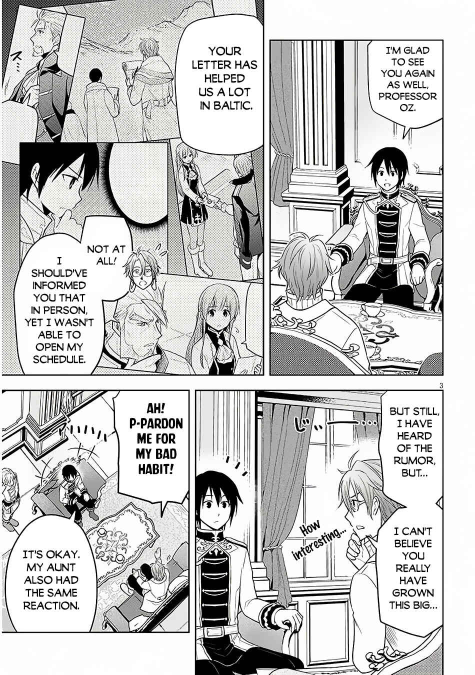 Maseki Gurume: Mamono no Chikara wo Tabeta Ore wa Saikyou! Chapter 57 page 3