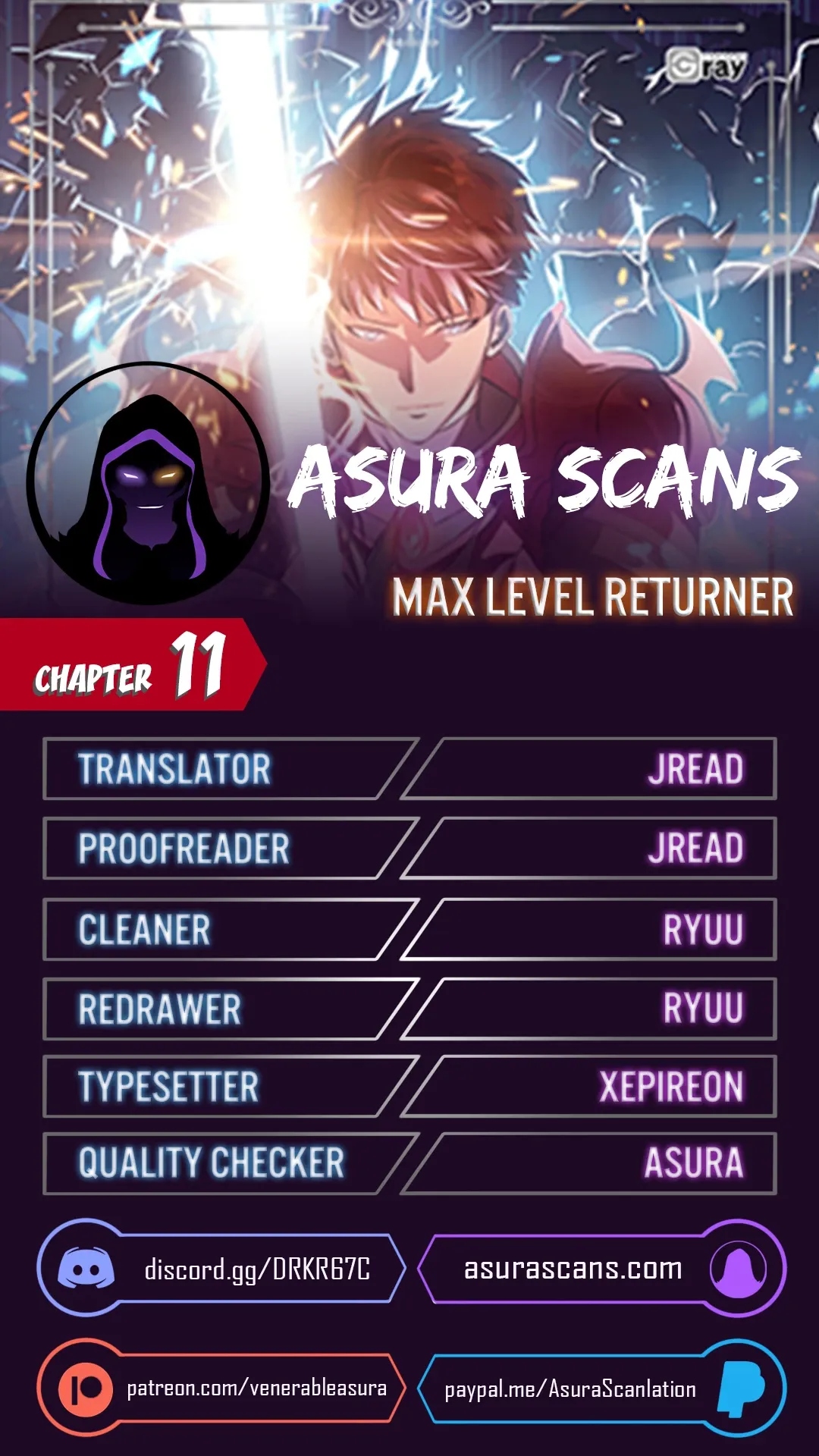 Max Level Returner Chapter 11 page 0
