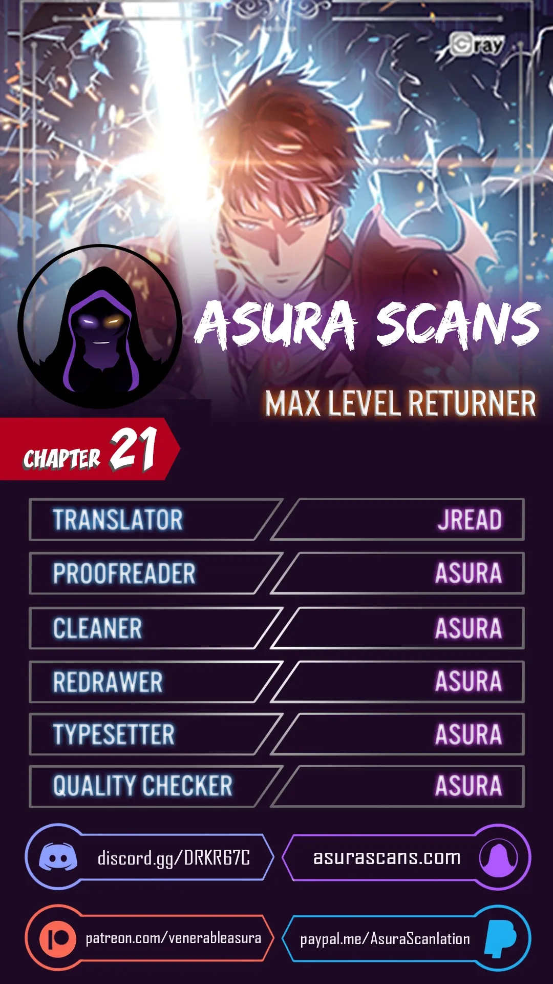 Max Level Returner Chapter 21 page 0