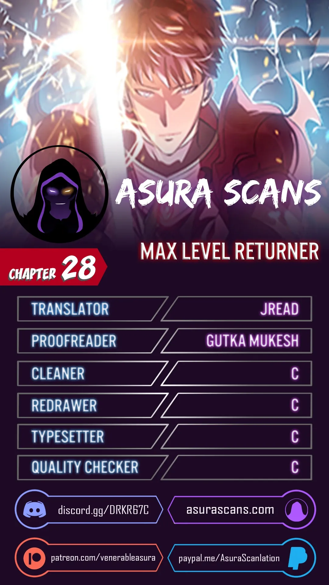 Max Level Returner Chapter 28 page 0