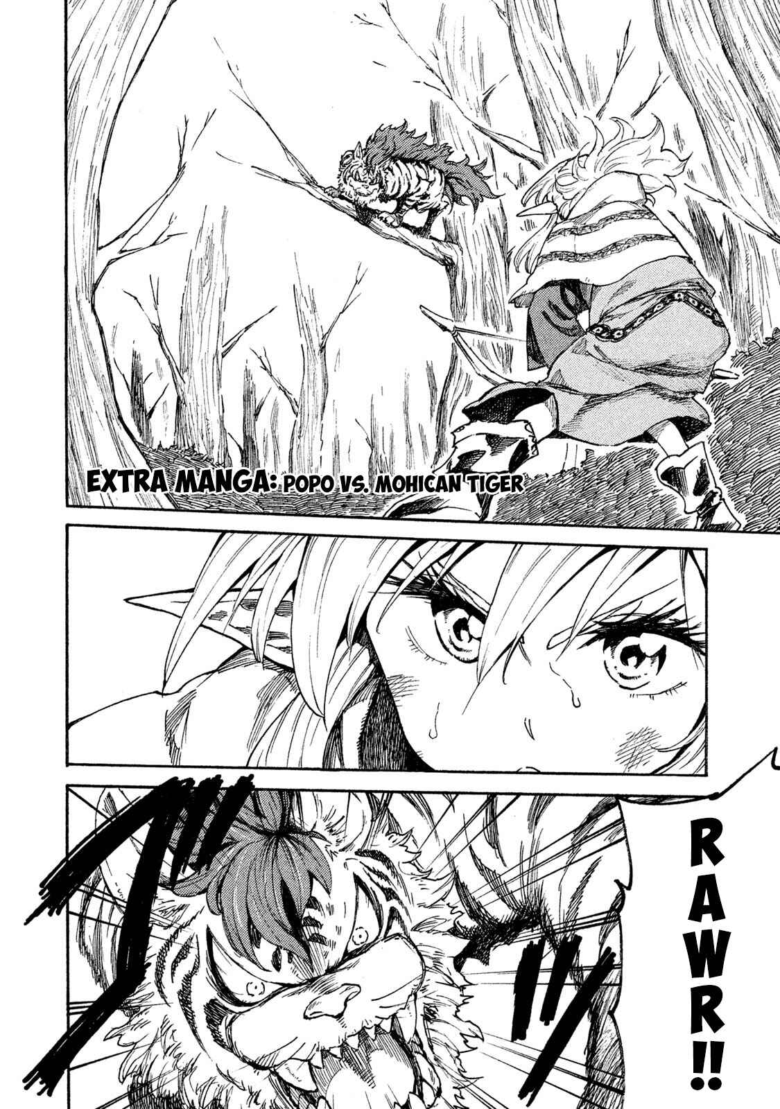 Mazumeshi Elf to Yuboku gurashi Chapter 10.1 page 0