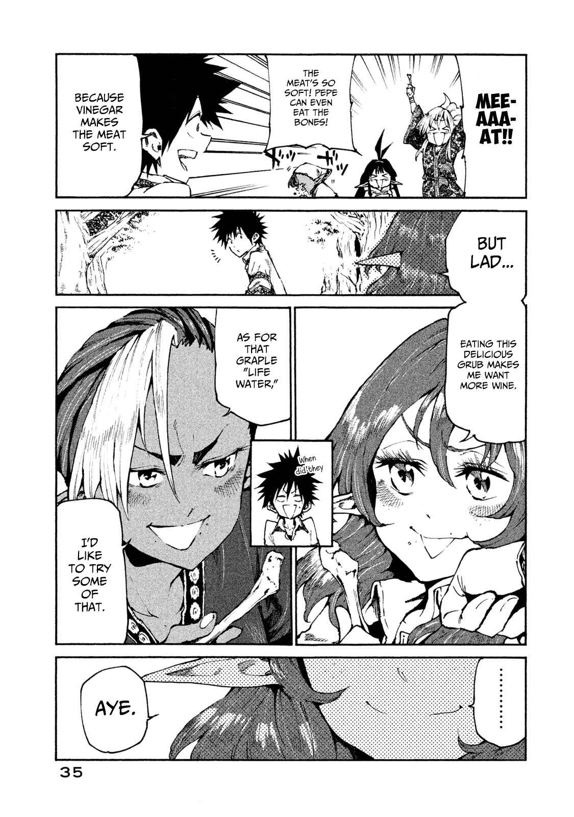 Mazumeshi Elf to Yuboku gurashi Chapter 18 page 12