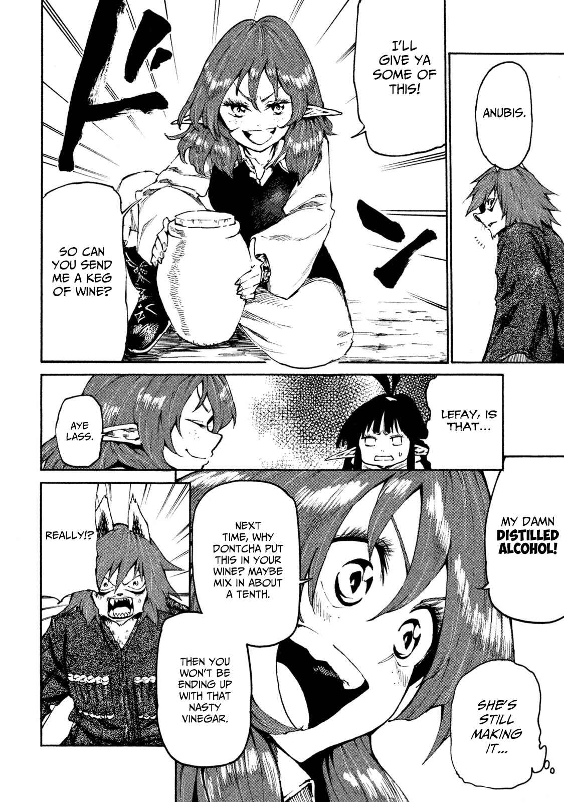 Mazumeshi Elf to Yuboku gurashi Chapter 18 page 13