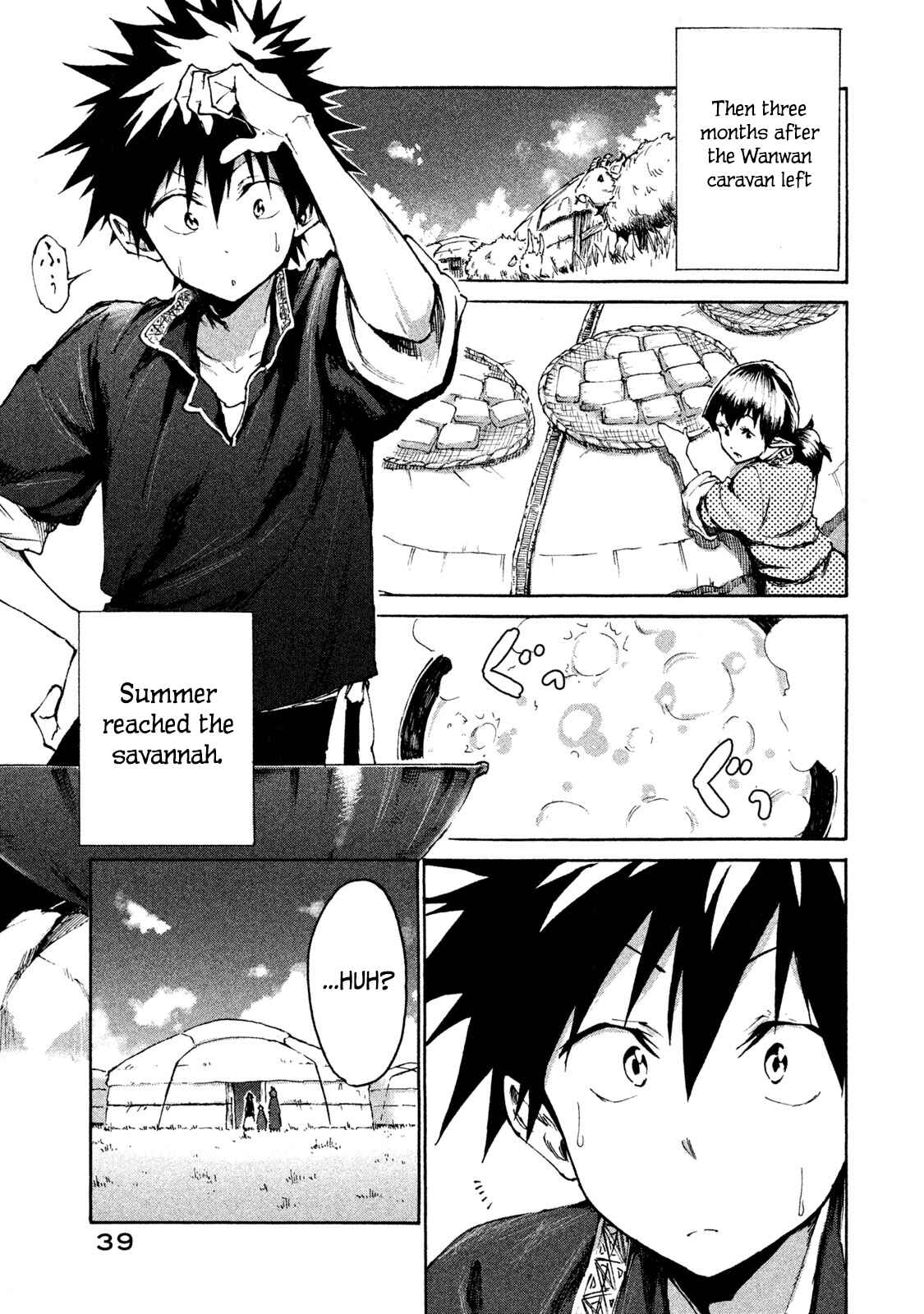 Mazumeshi Elf to Yuboku gurashi Chapter 18 page 16