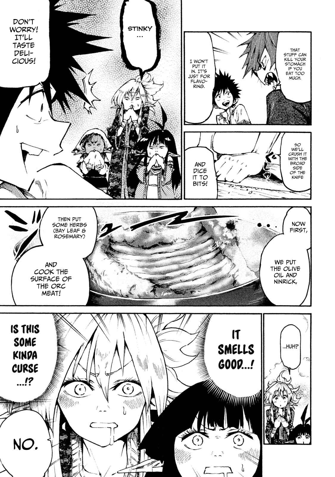 Mazumeshi Elf to Yuboku gurashi Chapter 18 page 8