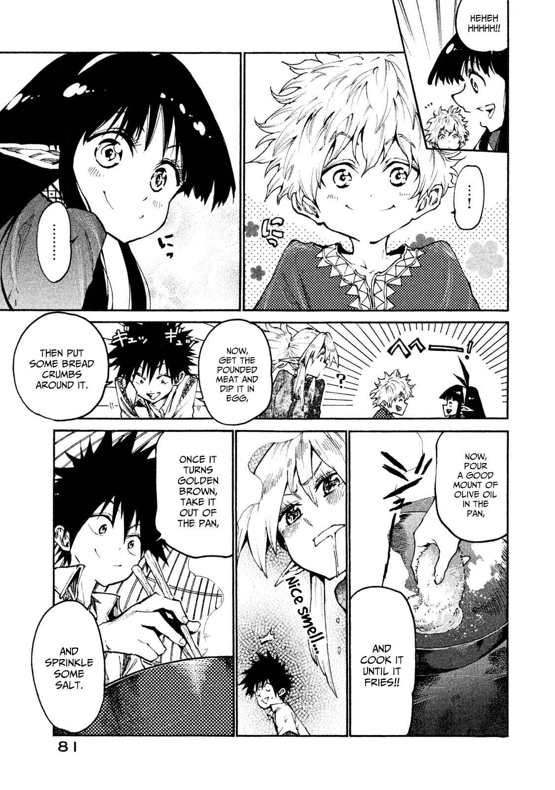 Mazumeshi Elf to Yuboku gurashi Chapter 20 page 14