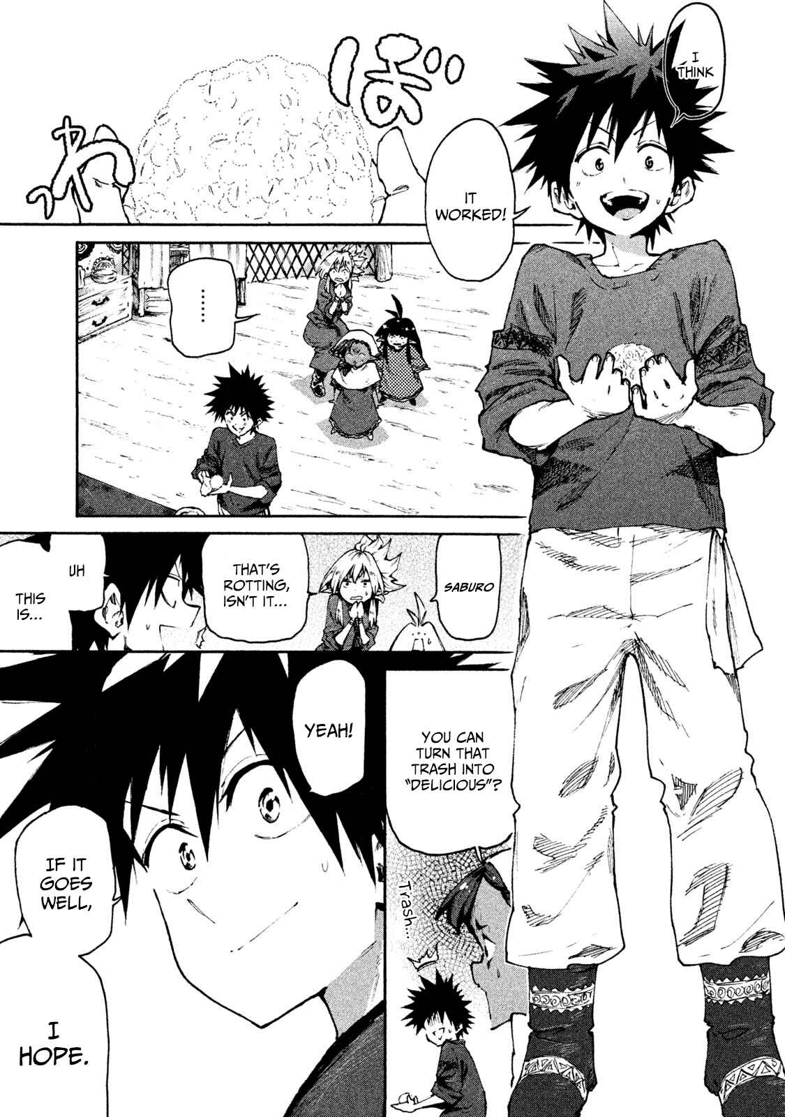 Mazumeshi Elf to Yuboku gurashi Chapter 29 page 0