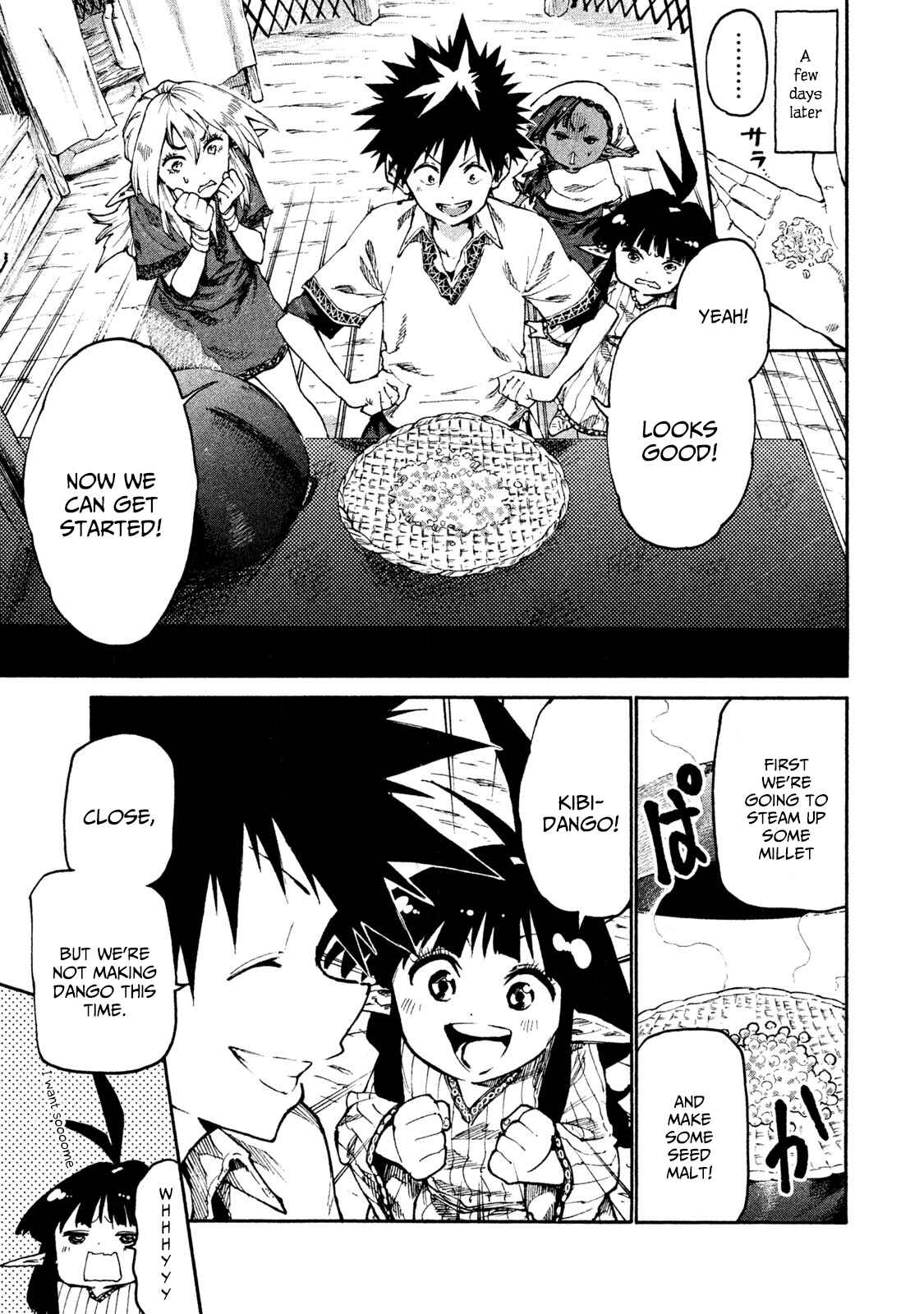 Mazumeshi Elf to Yuboku gurashi Chapter 29 page 4
