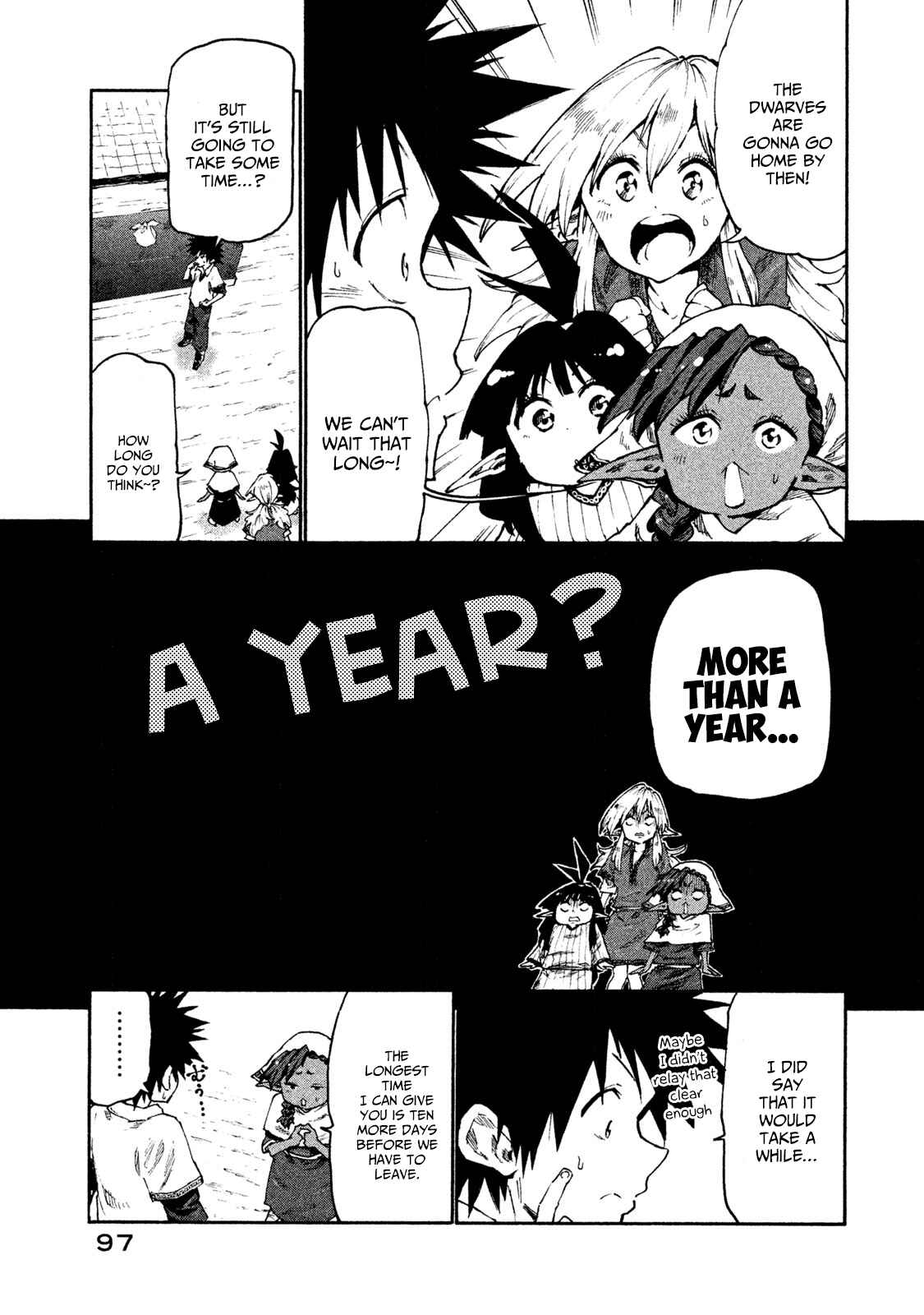 Mazumeshi Elf to Yuboku gurashi Chapter 29 page 6