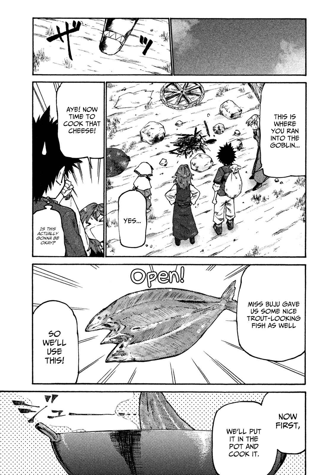 Mazumeshi Elf to Yuboku gurashi Chapter 32 page 12