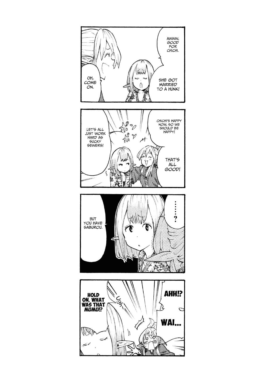 Mazumeshi Elf to Yuboku gurashi Chapter 4 page 12