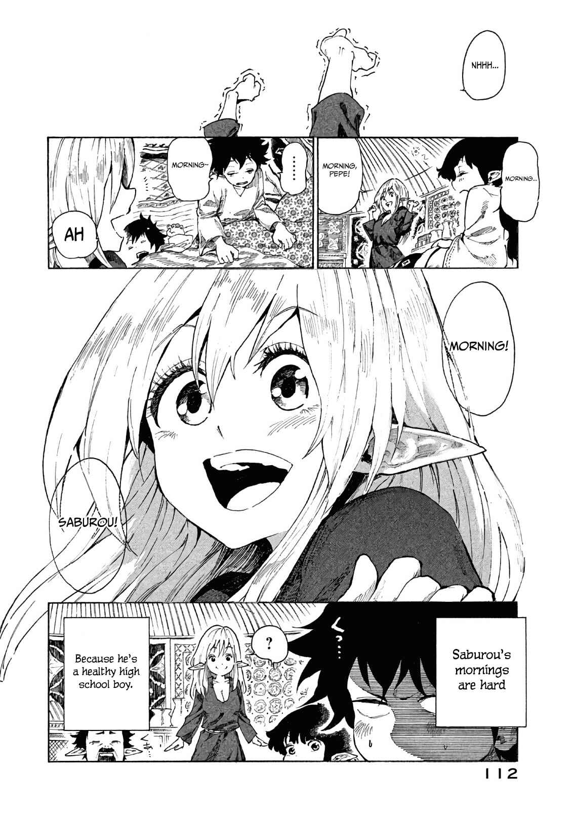 Mazumeshi Elf to Yuboku gurashi Chapter 4 page 2