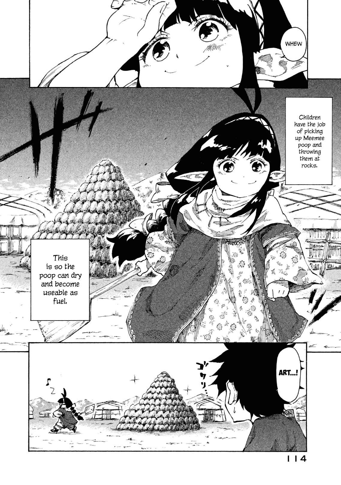 Mazumeshi Elf to Yuboku gurashi Chapter 4 page 4