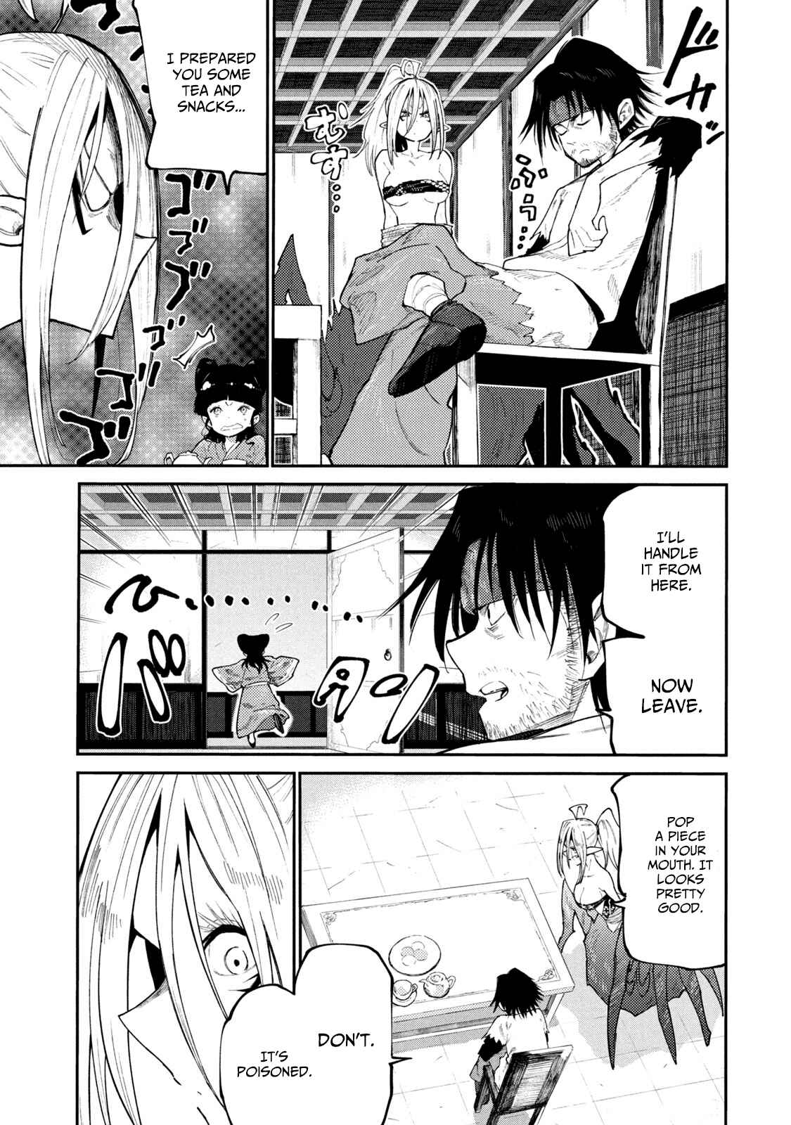 Mazumeshi Elf to Yuboku gurashi Chapter 42 page 10