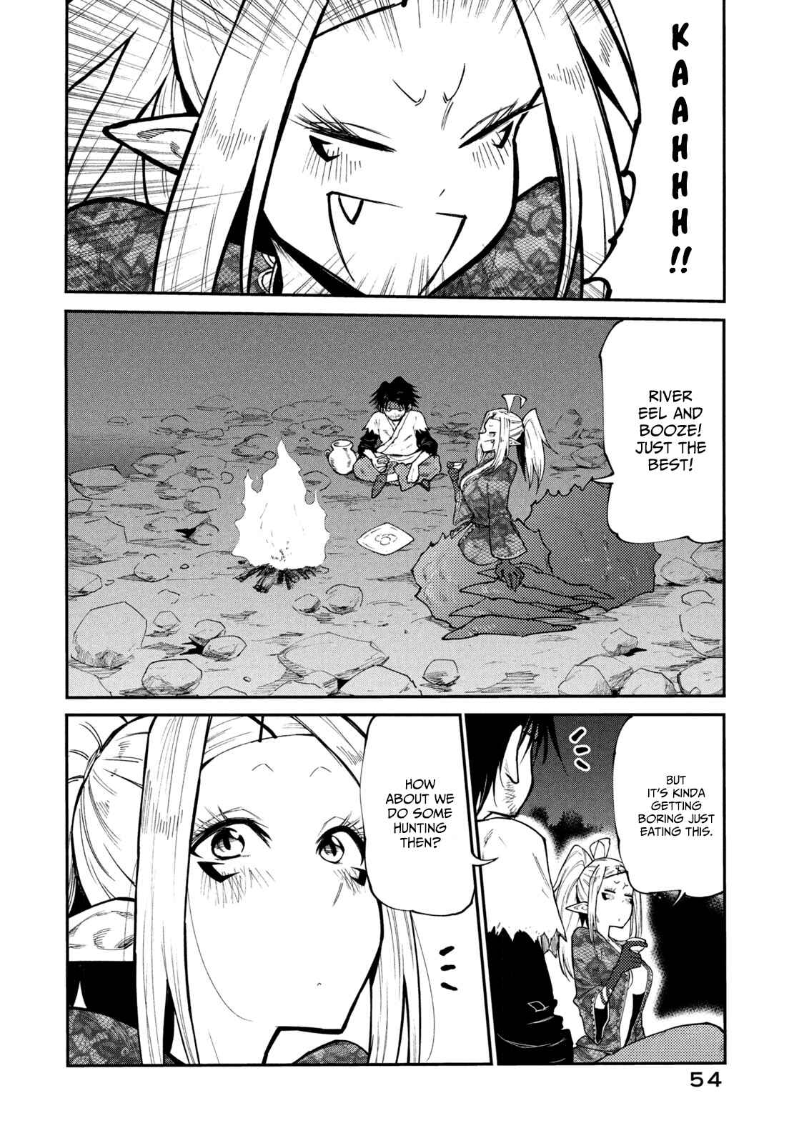 Mazumeshi Elf to Yuboku gurashi Chapter 42 page 1