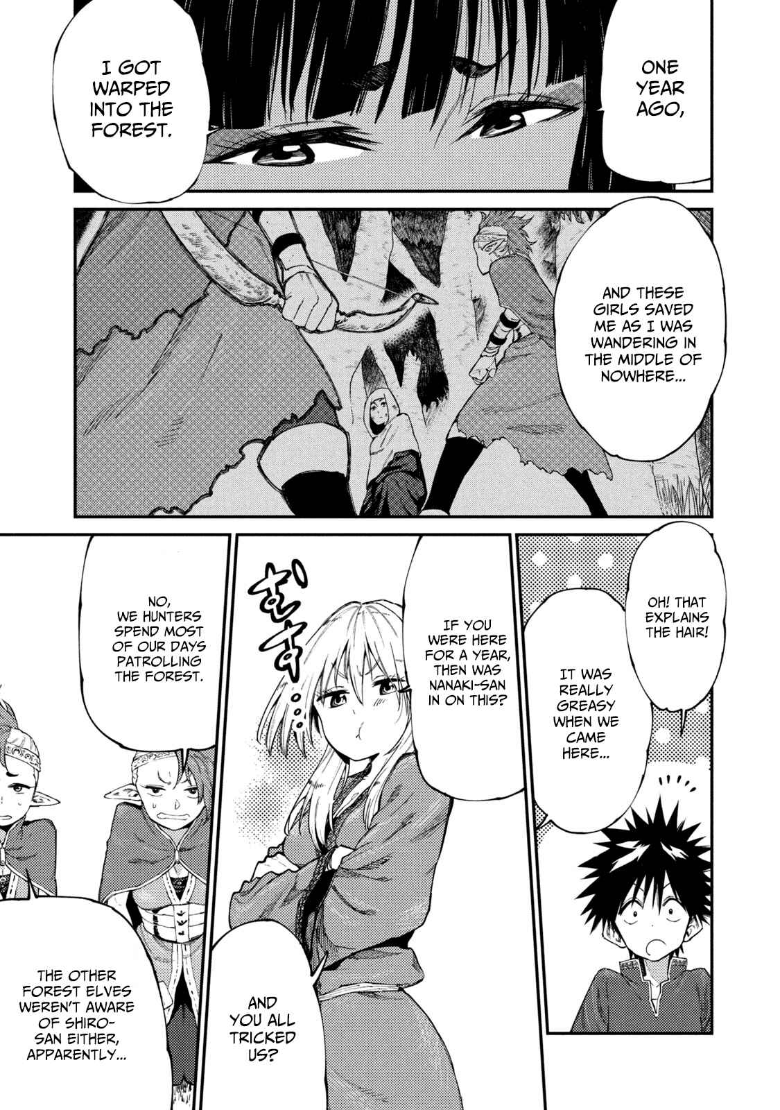 Mazumeshi Elf to Yuboku gurashi Chapter 48 page 10