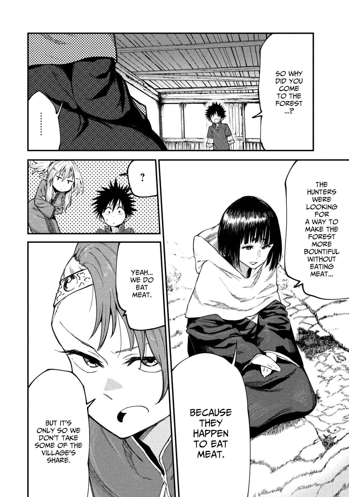 Mazumeshi Elf to Yuboku gurashi Chapter 48 page 11
