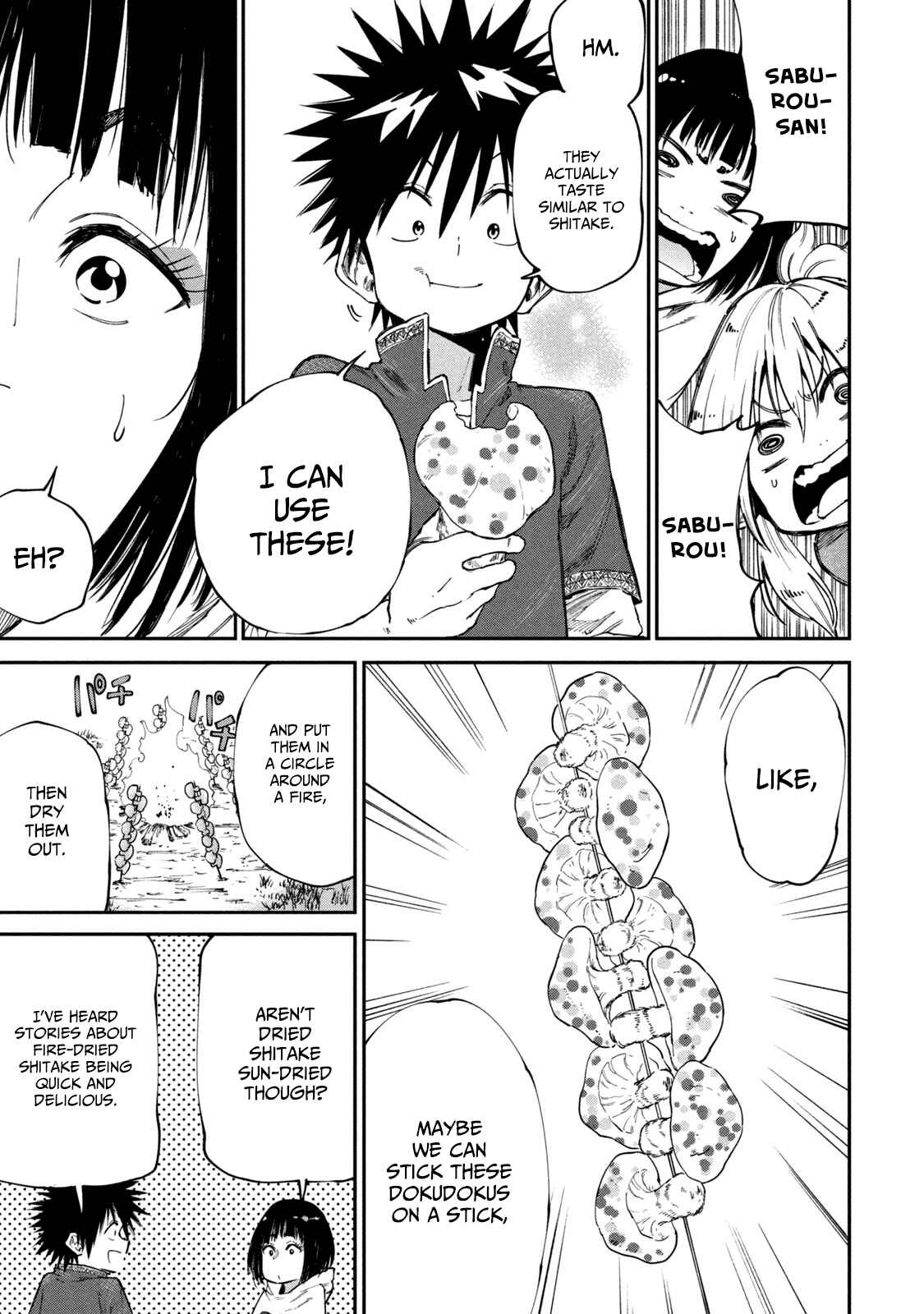 Mazumeshi Elf to Yuboku gurashi Chapter 48 page 16